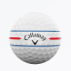 CALLAWAY - BALLES CHROME SOFT 360 TRIPLE TRACK BLANC