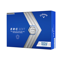 CALLAWAY - BALLES DE GOLF ERC SOFT TRIPLE TRACK BLANC