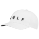 Casquette Taylormade Lifestyle Golf Logo White