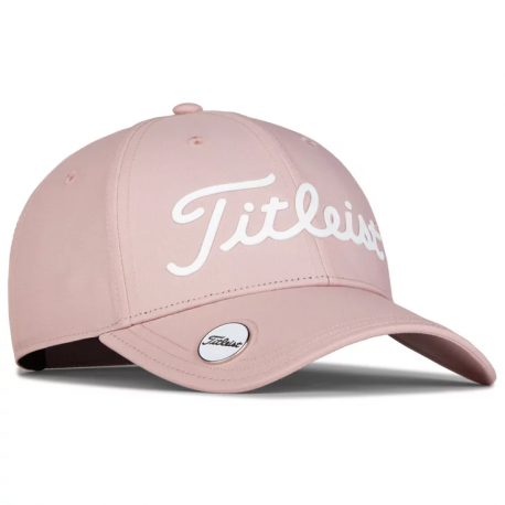 Casquette Titleist Women's Players Performance Ball Marker Rose White