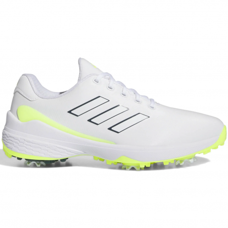 ADIDAS ZG23 GOLF SHOES - WHITE/ARCTIC NIGHT/LUCID LEMON